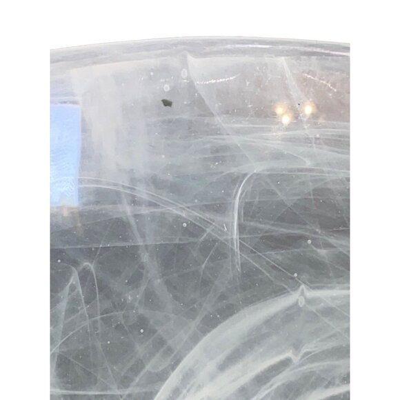 Onda Artisan Glass Bowls 11" Angular & 9" Round - Picture 12 of 15